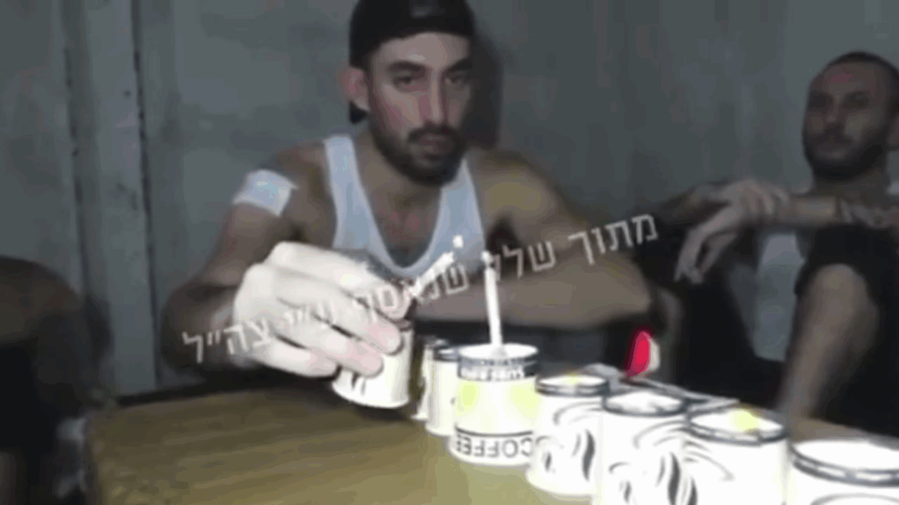 Video of Israeli hostages in Gaza