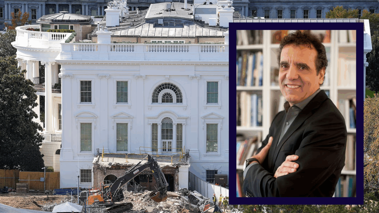 White House demolition and Shalom Baranes