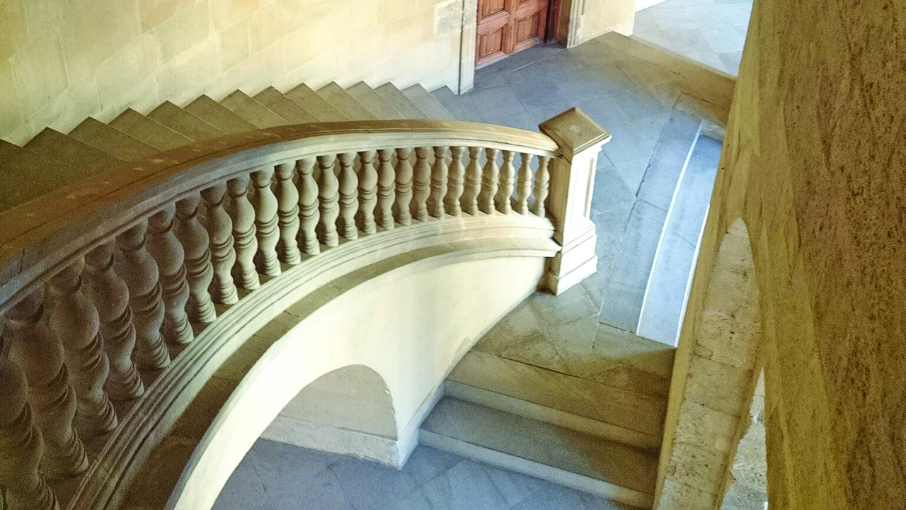 The Alhambra in Spain has countless stairs, which became a problem for columnist Karen Galatz during a 2025 vacation. (BélaBéla via Wikimedia/CC BY-SA 4.0)