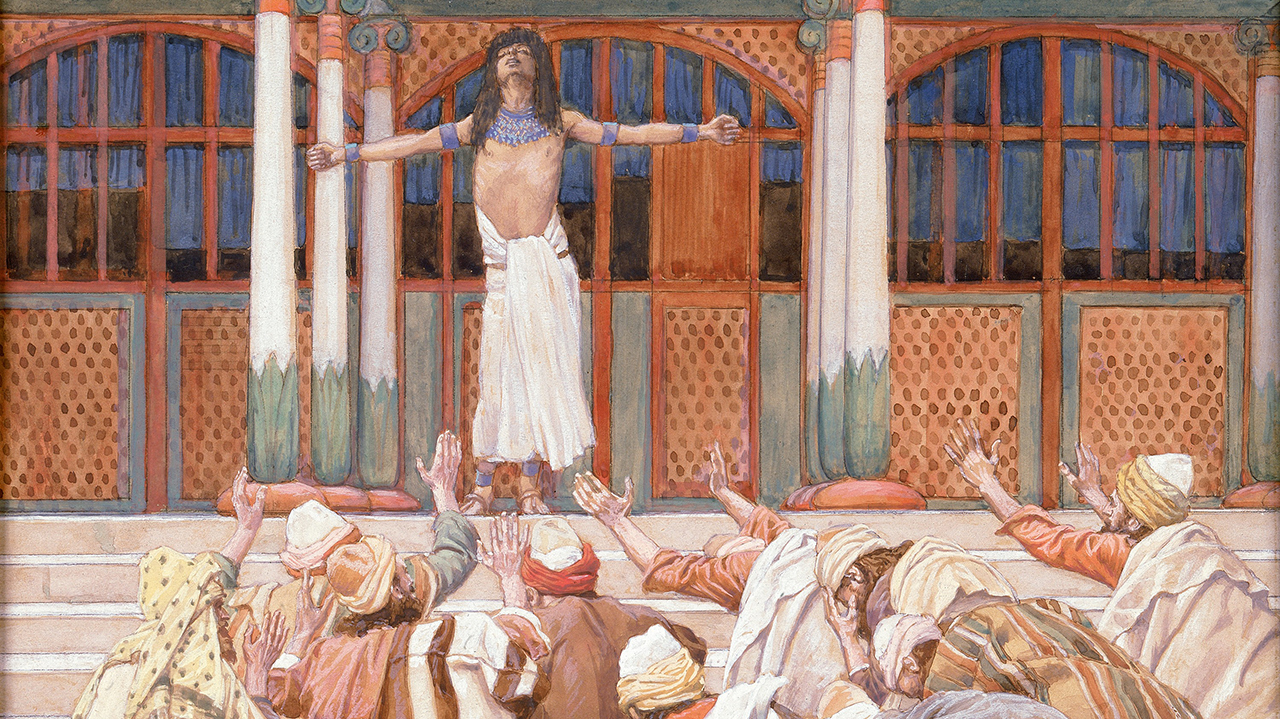 "Joseph Makes Himself Known to His Brethren," ca. 1900 by James Tissot