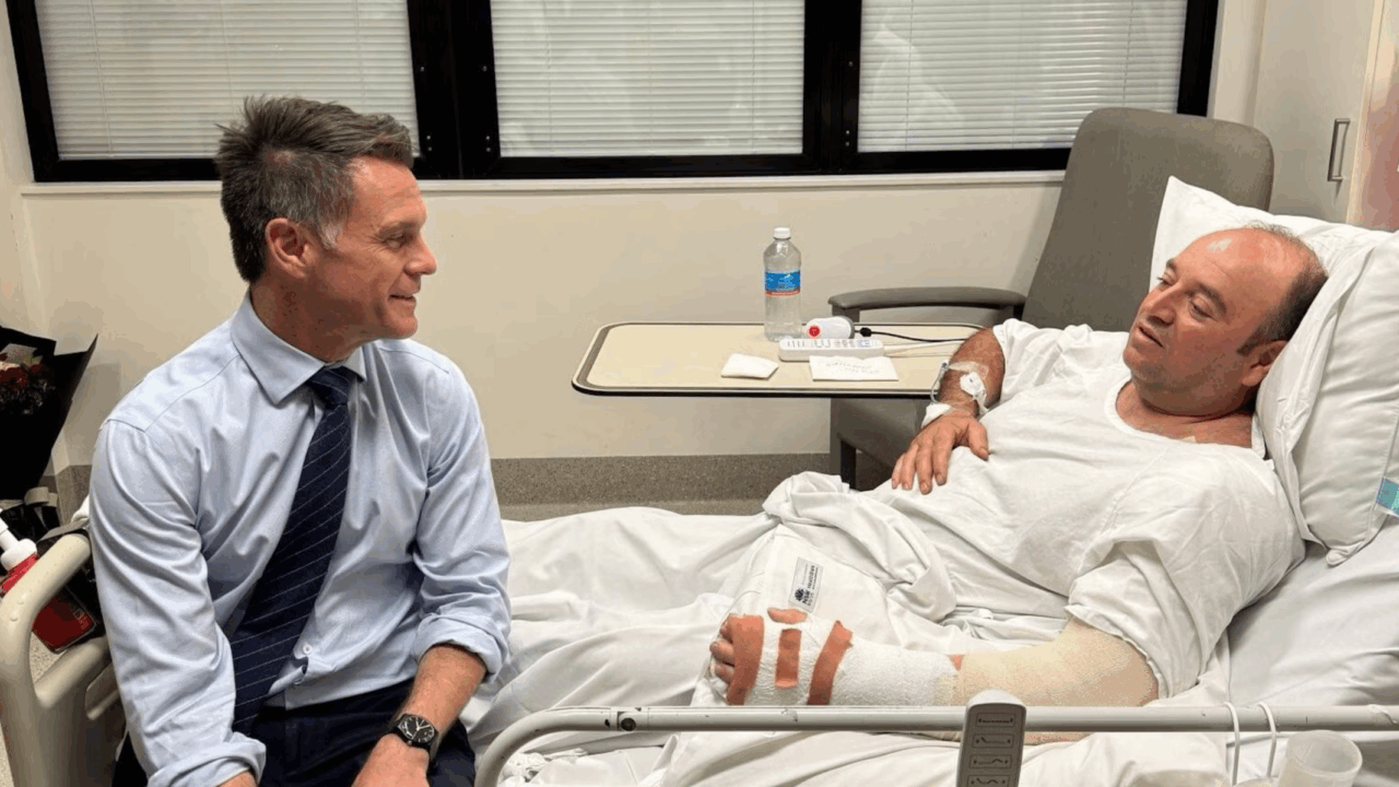New South Wales Premier Chris Minns visits Ahmed Al Ahmed