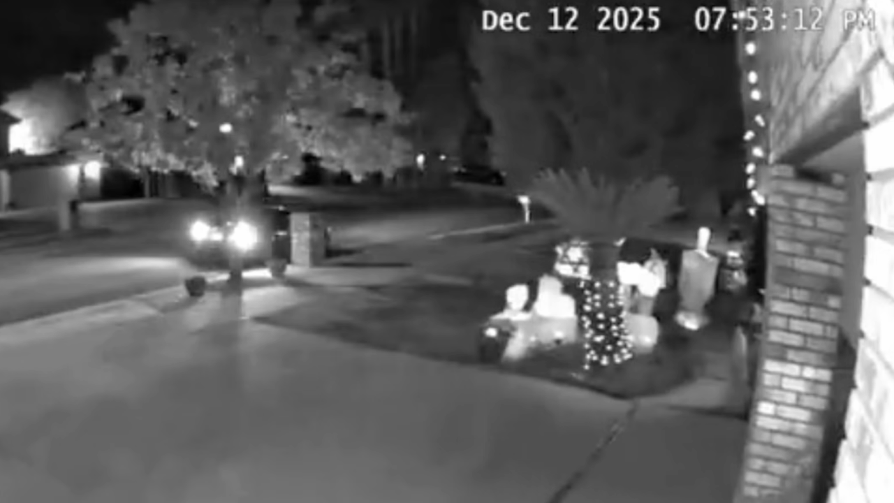 Home surveillance footage