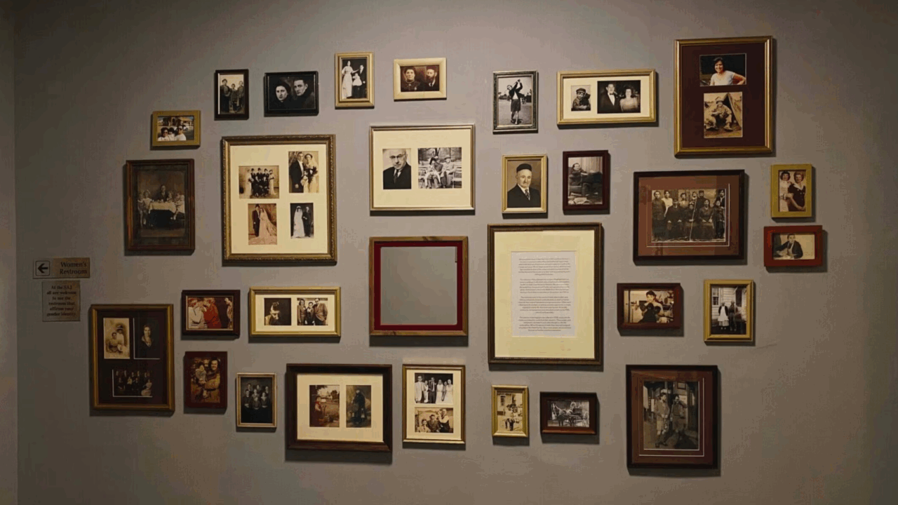 An exhibition launching in December 2025 at the Society for the Advancement of Judaism in New York City celebrates congregants' family immigration stories. (Courtesy Rachael Cerrotti)