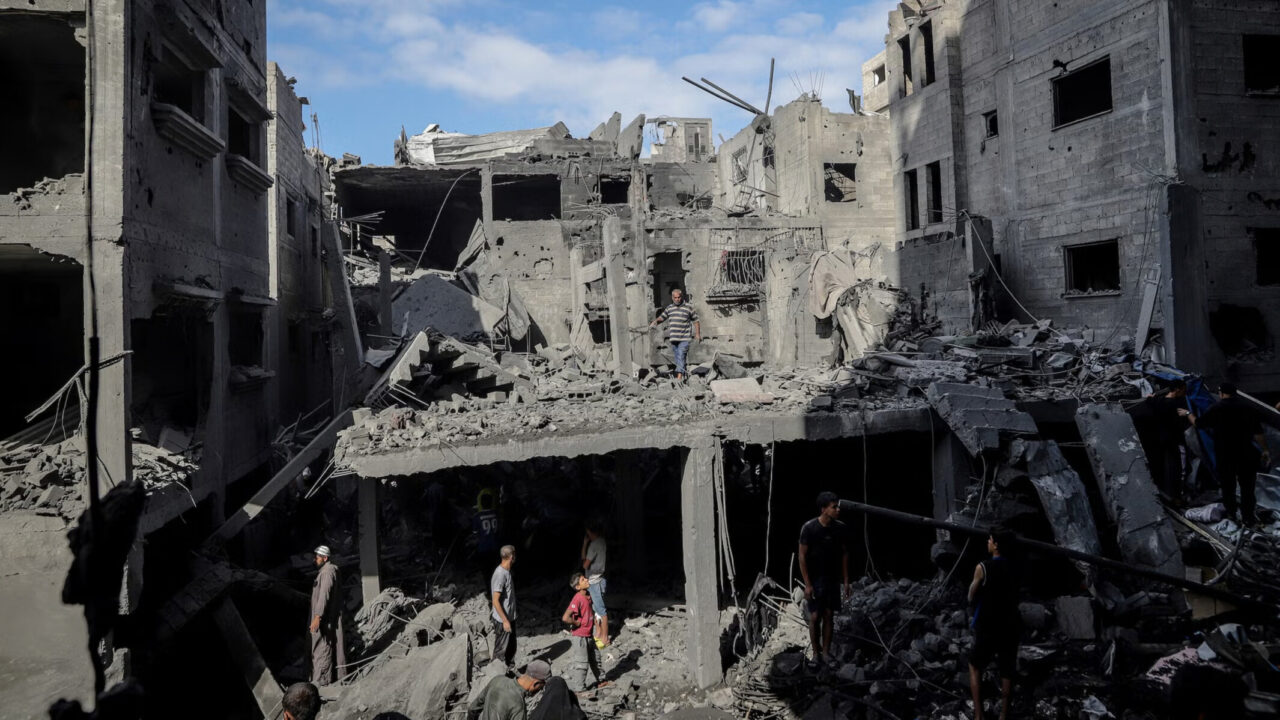 Destruction in Gaza