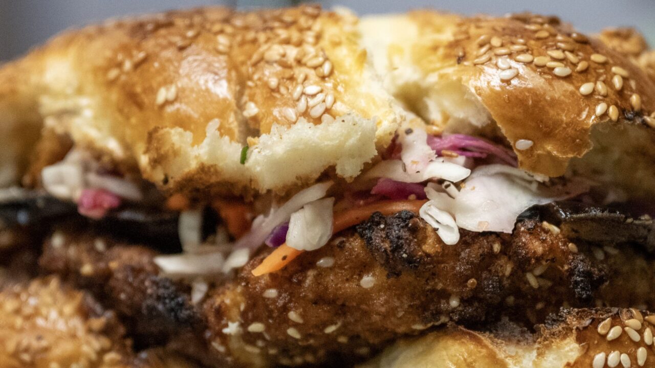 schnitzel sandwich