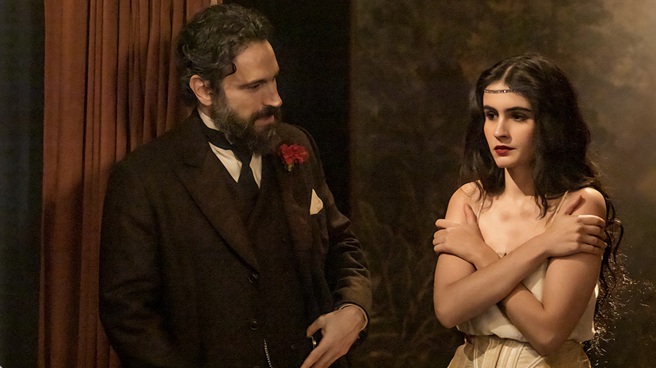Caco Ciocler and Valentina Herszage in "The Polish Women." (Courtesy East Bay International Jewish Film Festival)