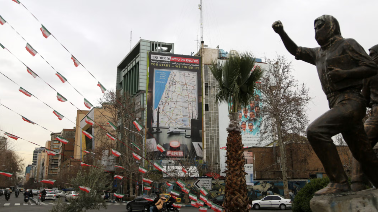 Billboard of Israeli targets
