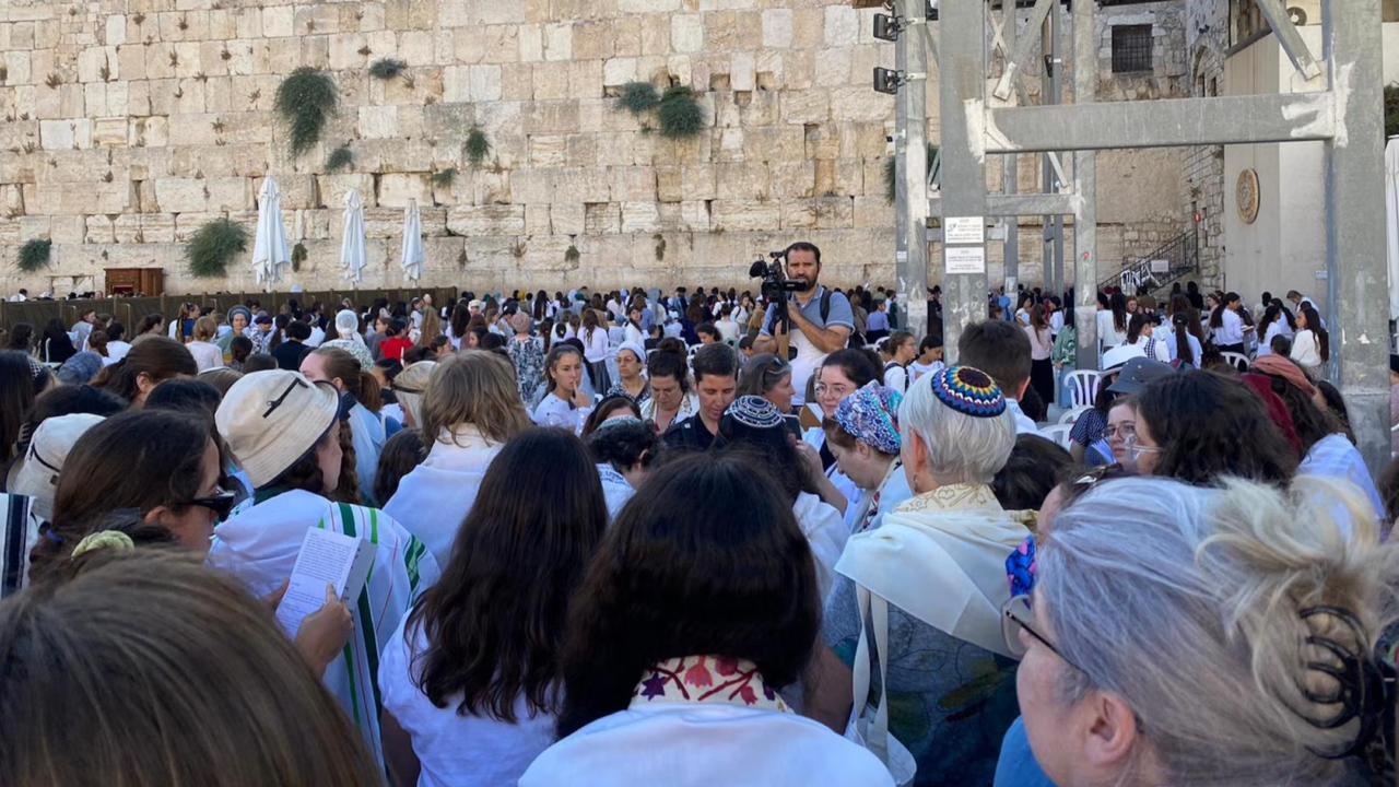 People at the Western Wall