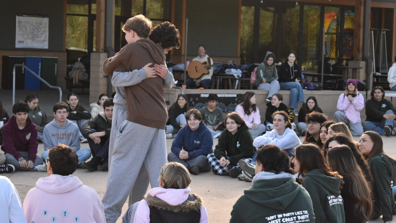 Camp Newman hosted a day of service for Martin Luther King Day, welcoming over 200 teen volunteers to create care packages and letters for community members. (Courtesy)