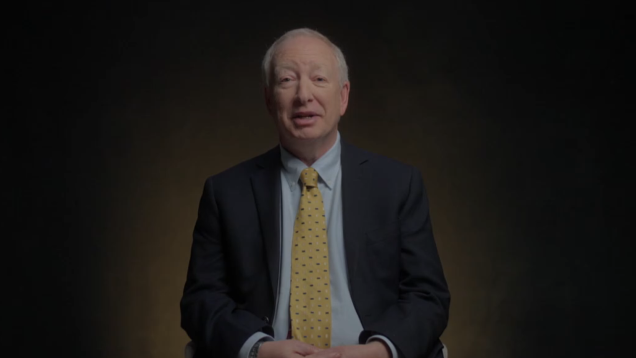 Marc Dollinger in the PBS series “Black and Jewish America: An Interwoven History.” (Screenshot)
