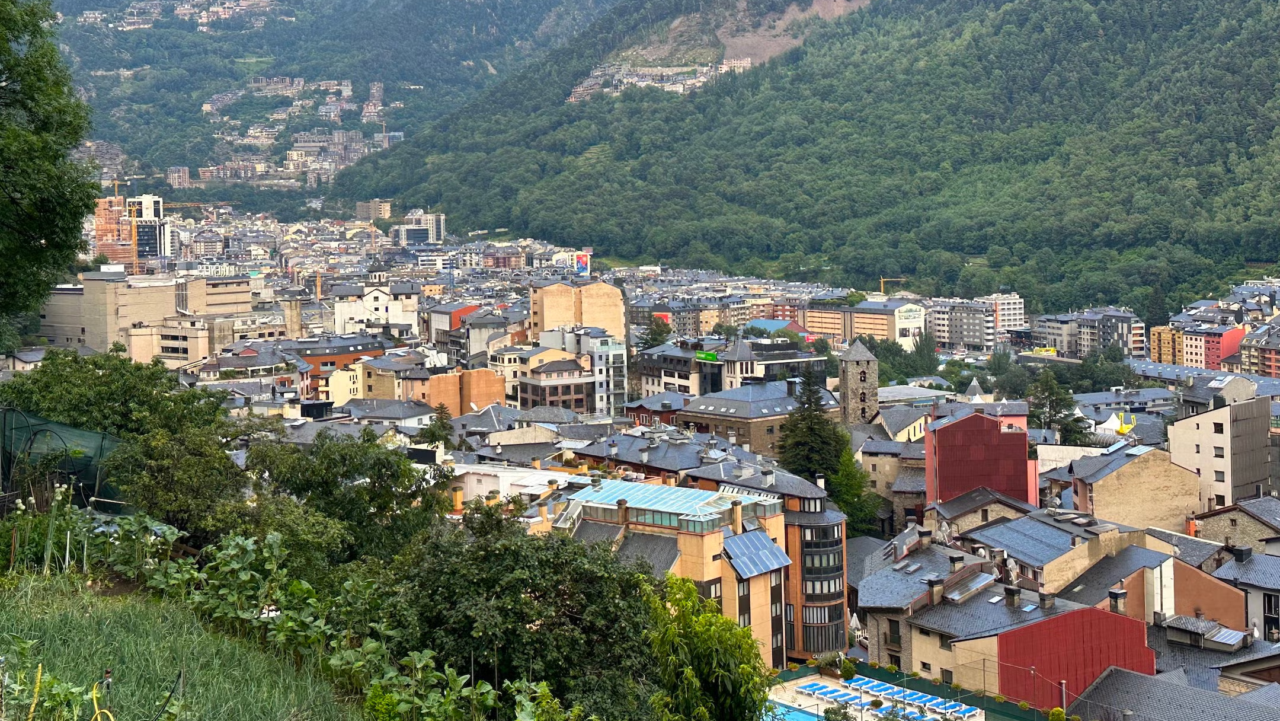 Andorra La Vella, capital of Andorra
