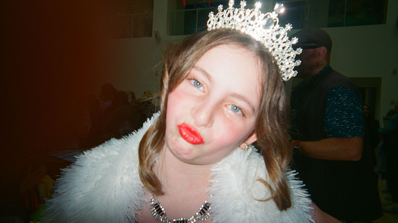 Photo taken by Dena Fox, 10, at the JCCSF Purim party. (Dena Fox)