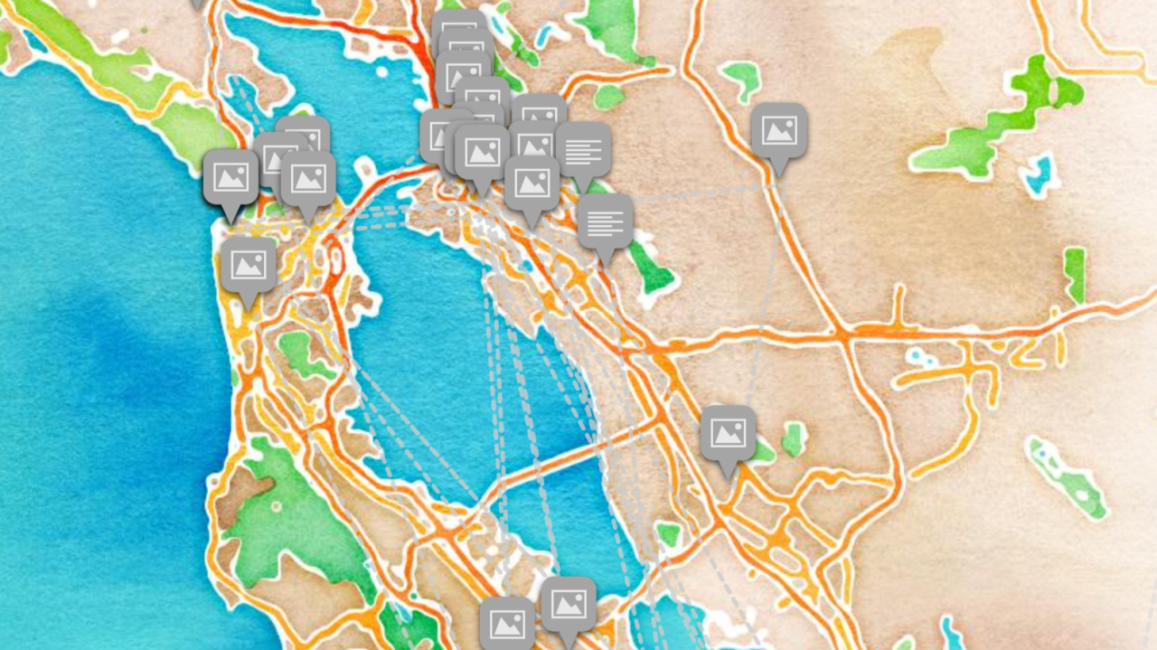 A screenshot of the latest version of the map, updated March 24, 2026.