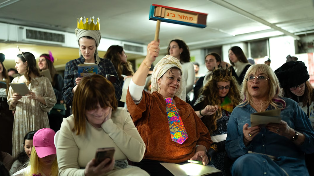 Israelis celebrate Purim