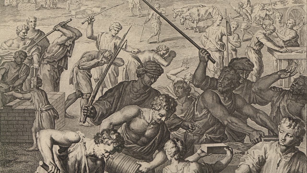 painting about Israelite slavery