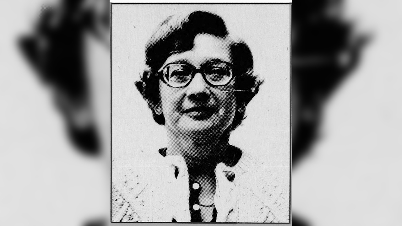 Rita Semel in 1974.(J. Archives)