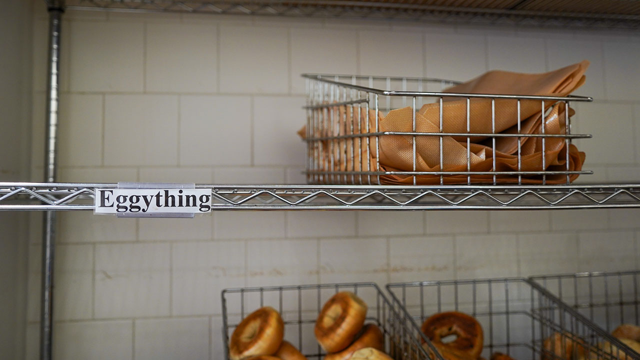 A Boichik Bagel location in San Francisco ran out of egg bagels soon after opening its doors on June 18. (Cayla Labgold-Carroll/J. Staff)