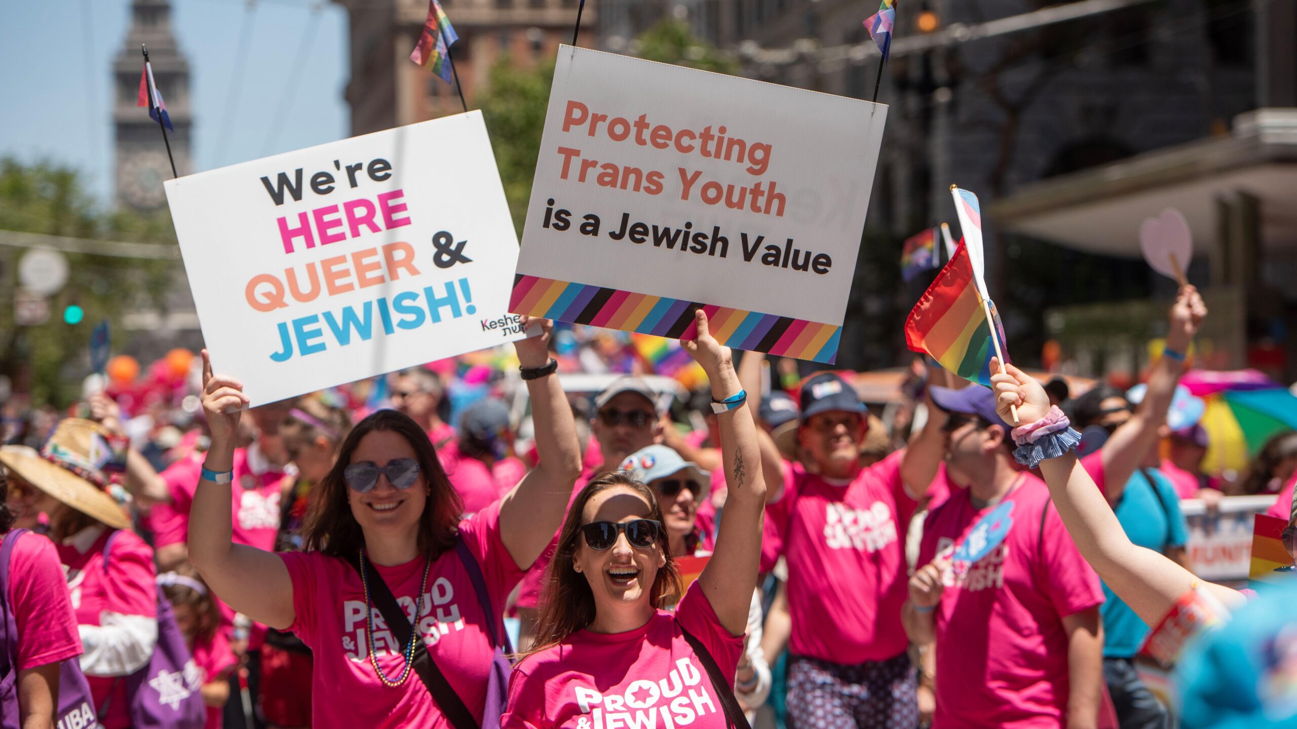 Last year's S.F. Pride parade. (Aaron Levy-Wolins/J. Staff)