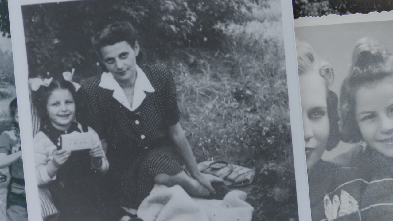 This archival collage of Rachela and her daughter, Sarah, is from “The Lonely Child,” a documentary co-written and co-produced by longtime J. writer Alix Wall. (Courtesy 13th Gen)