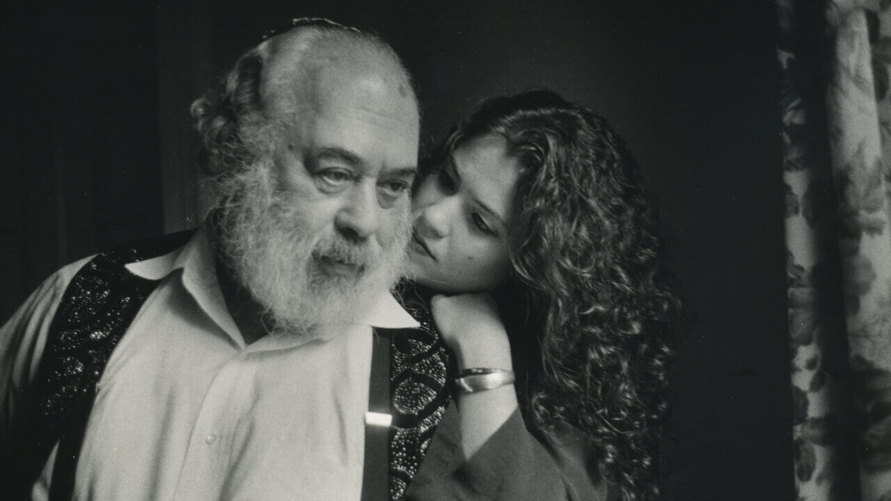 Rabbi Shlomo Carlebach with his daughter Neshama Carlebach. (Courtesy SFJFF)