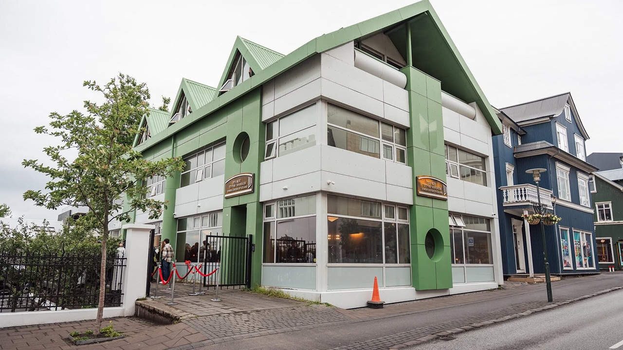 A 9,000-square-foot Chabad center has opened in a former nightclub in downtown Reykjavik, Iceland. (Courtesy Beit Shvidler Jewish Center of Iceland)