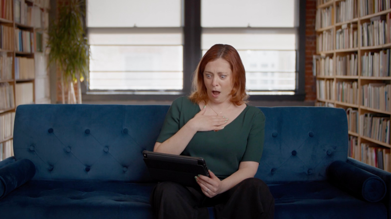 Rachel Bloom is a co-executive producer and a cast member of “Hollywood Does Abortion.” (Courtesy SFJFF)